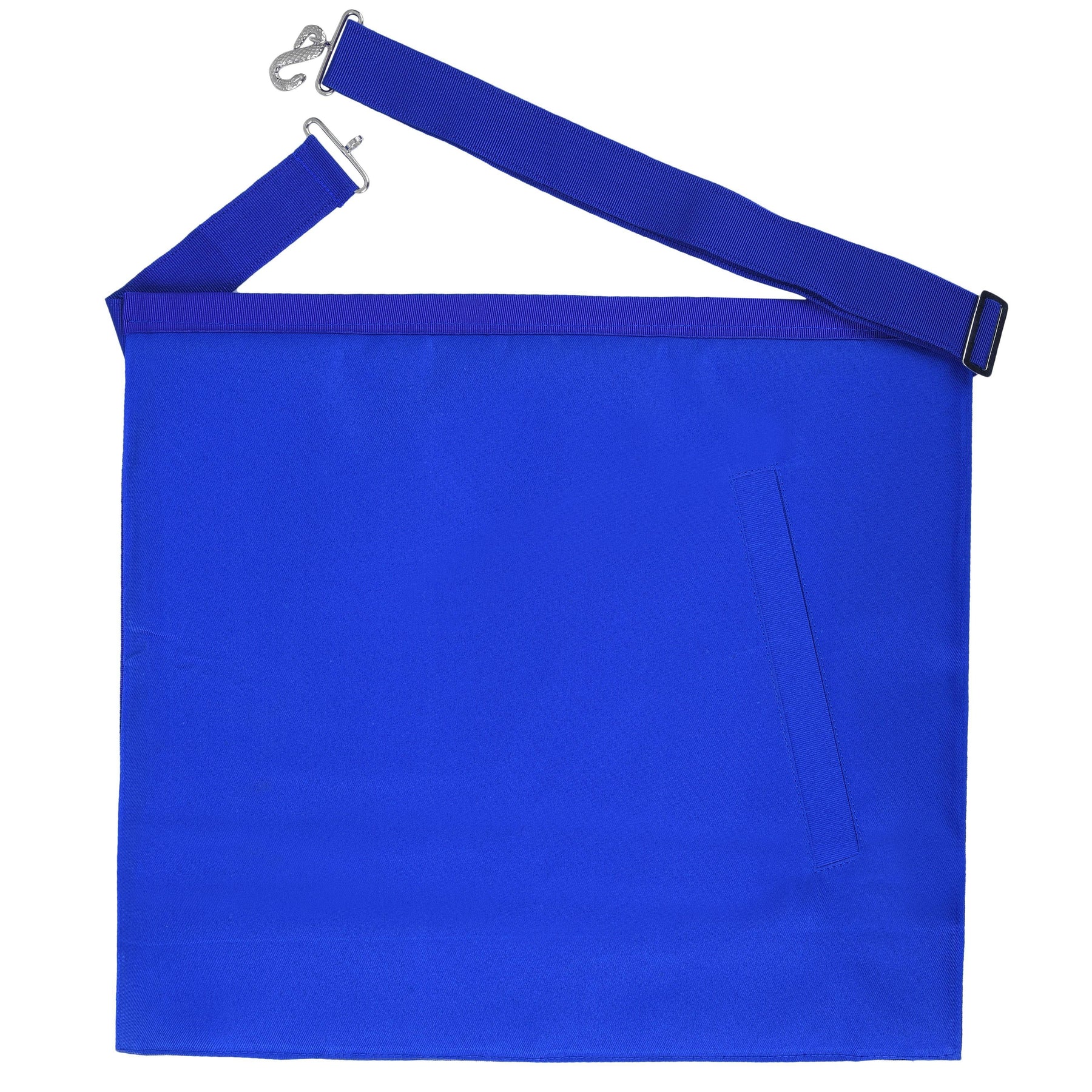 Master Mason Blue Lodge Apron - Royal Blue - Bricks Masons