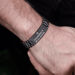 Master Mason Blue Lodge Bracelet - Stainless Steel - Bricks Masons