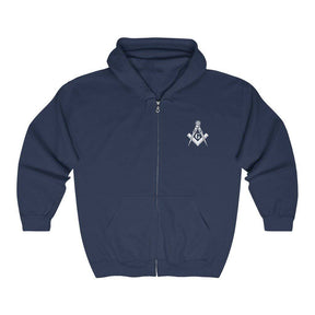 Master Mason Blue Lodge Hoodie - Square & Compass G 4 Colors - Bricks Masons