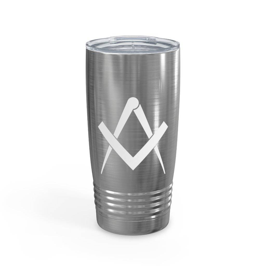 Master Mason Blue Lodge Ringneck Tumbler - Square & Compass 20oz - Bricks Masons