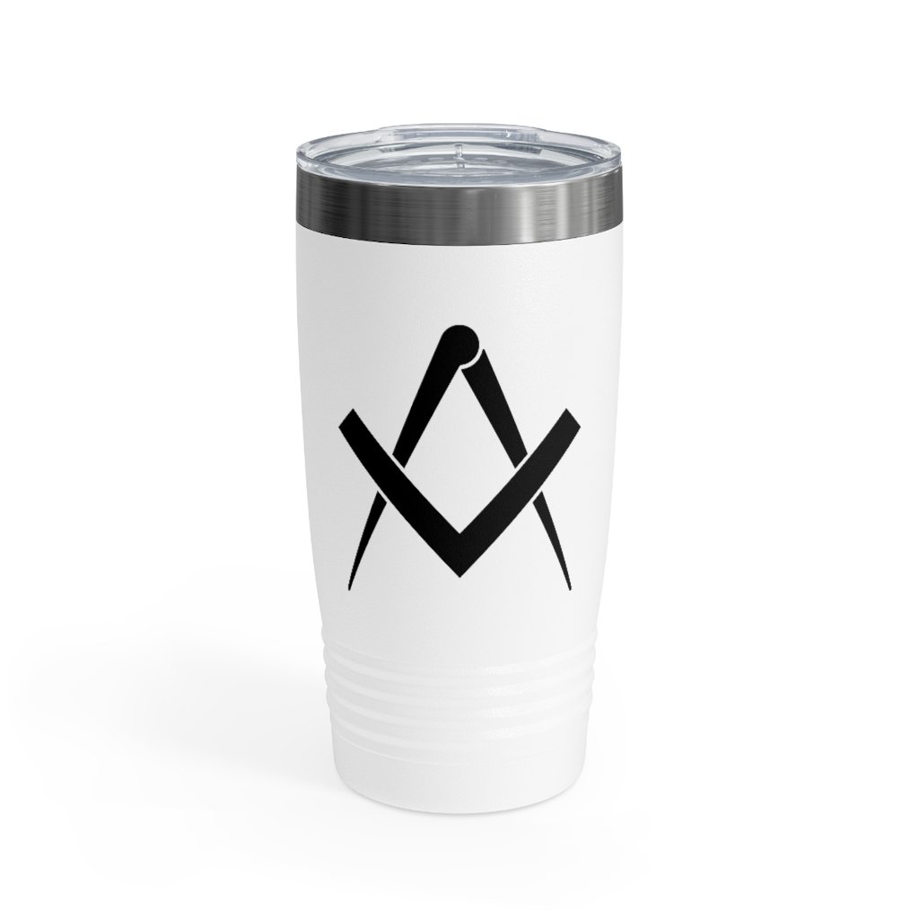 Master Mason Blue Lodge Ringneck Tumbler - Square & Compass 20oz - Bricks Masons
