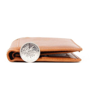 OES Wallet - Genuine Leather & Credit Card Holder Black/Brown/Coffee - Bricks Masons