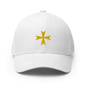 Order Of Malta Baseball Cap - Golden Embroidery - Bricks Masons