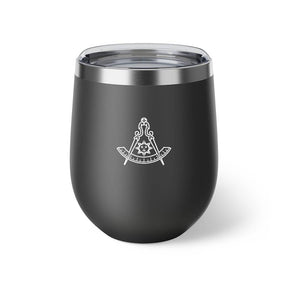 Past Master Blue Lodge Vacuum Cup - 12oz Copper - Bricks Masons