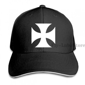 Knights Templar Commandery Baseball Cap - Cross adjustable Baseball Adjustable Cap