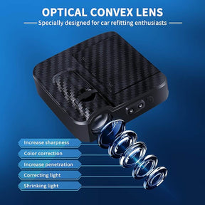 33rd Degree Scottish Rite Car Door Light Projector - Customizable Wireless LED - Bricks Masons