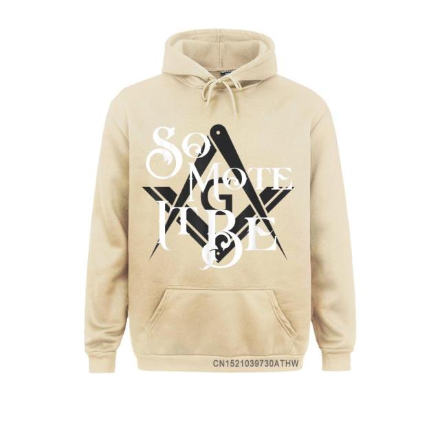 Master Mason Blue Lodge Hoodie - "So Mote It Be" Square and Compass G