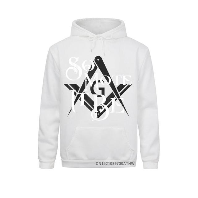 Master Mason Blue Lodge Hoodie - "So Mote It Be" Square and Compass G