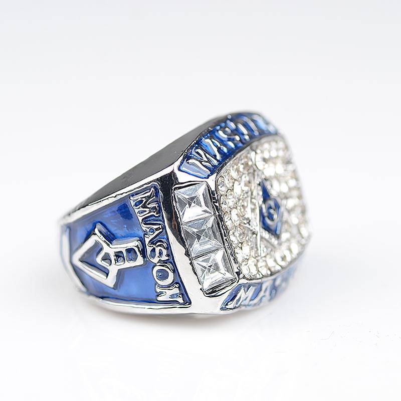 Master Mason Blue Lodge Ring - Blue