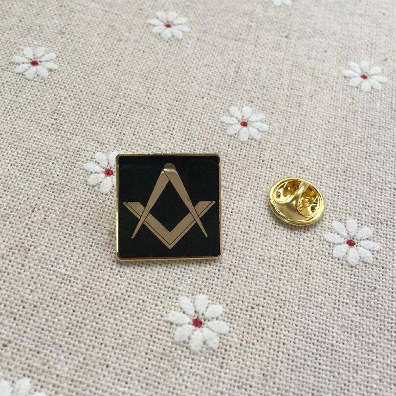 Master Mason Blue Lodge Lapel Pin - Compass and Square G