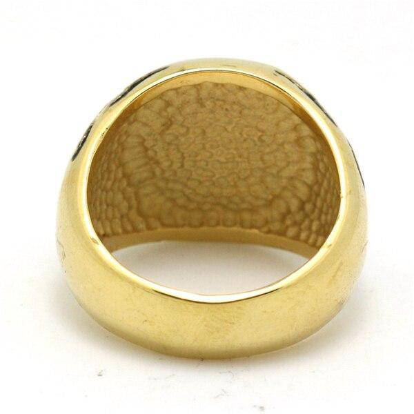 Knights Templar Commandery Ring - Retro Vintage - Gold