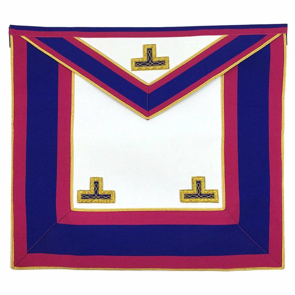 Provincial Mark English Regulation Apron - Pink & Blue - Bricks Masons