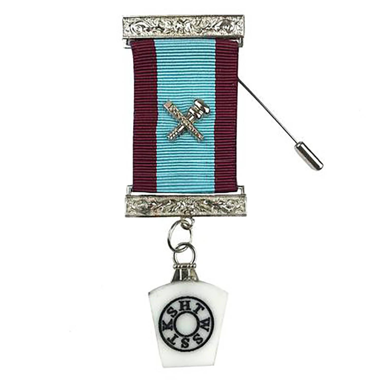 Provincial Mark Breast Jewel - Silver Plated - Bricks Masons