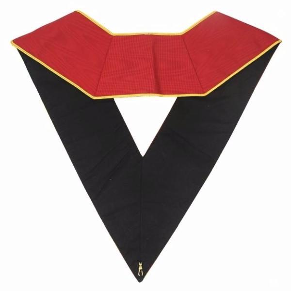 Head Chapter 18th Degree Scottish Rite Collar - Red Moire