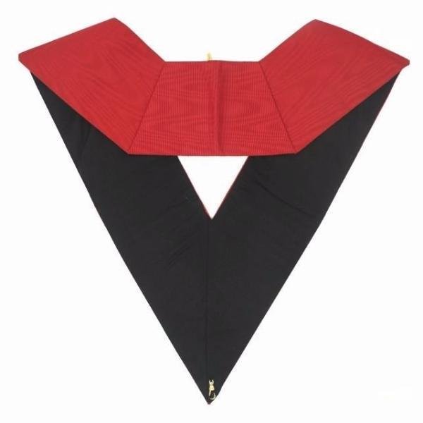 Almoner 18th Degree Scottish Rite Collar - Red Moire