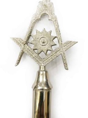 Senior Deacon Blue Lodge Rod Top - Silver or Gold - Bricks Masons