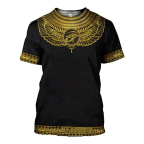 Ancient Egypt T-Shirt - 3D Printing  Eye of Horus Egyptian Symbol - Bricks Masons