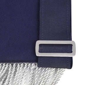 Tyler Blue Lodge Officer Apron - Blue With Silver Fringe - Bricks Masons