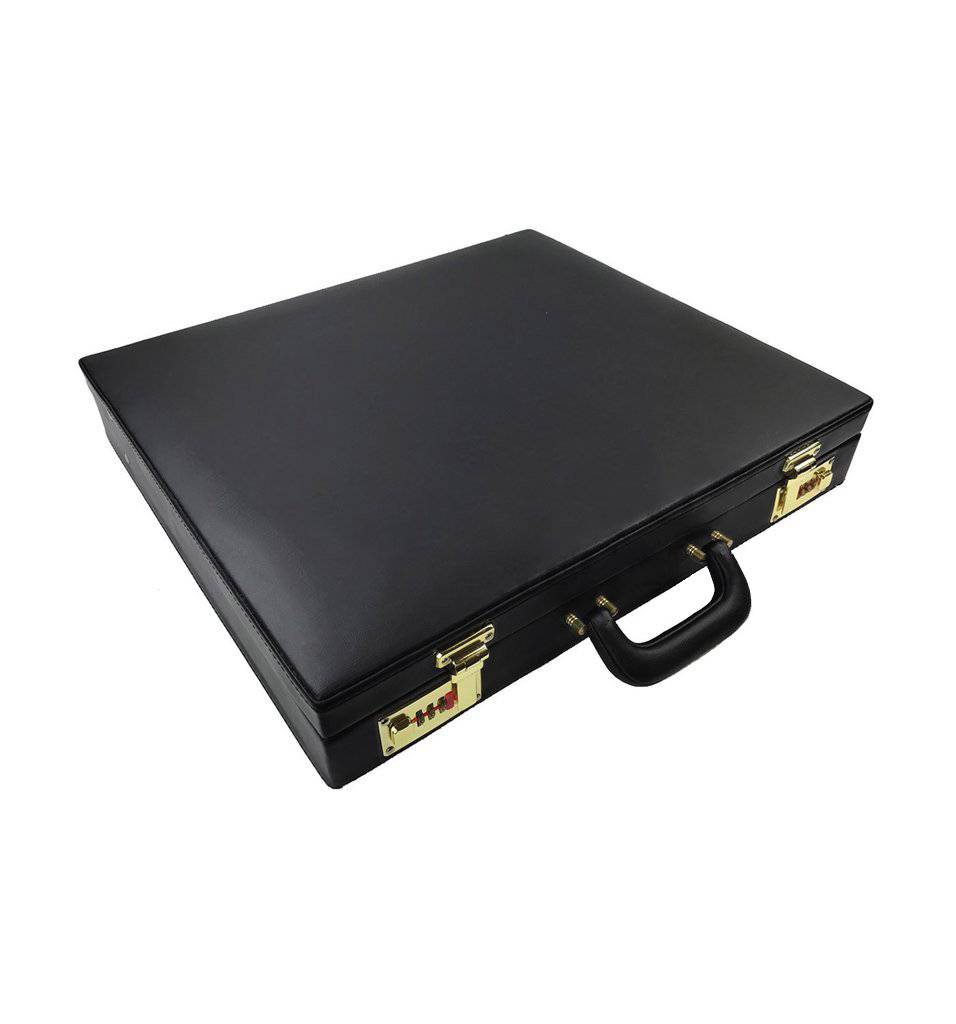 Universal Apron Case - Black Briefcase Different Materials WM & MM - Bricks Masons