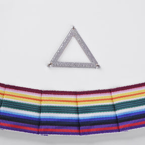 WCN & PCN Royal Ark Mariner AMD Apron - Silver & Multi colour - Bricks Masons