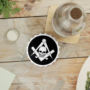 Widows Sons Bottle Opener - Black & White - Bricks Masons