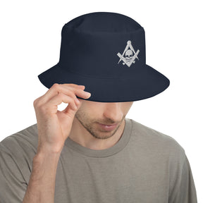Widows Sons Bucket Hat - Black & Navy - Bricks Masons