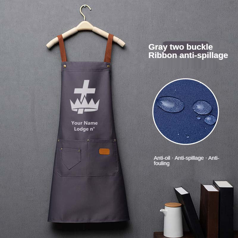 Knights Templar Commandery Work Apron - Various Colors - Bricks Masons