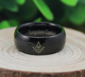 Widows Sons Ring - Black - Bricks Masons