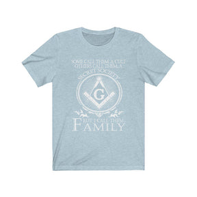 Masonic T-Shirt - They Are Family - Bricks Masons