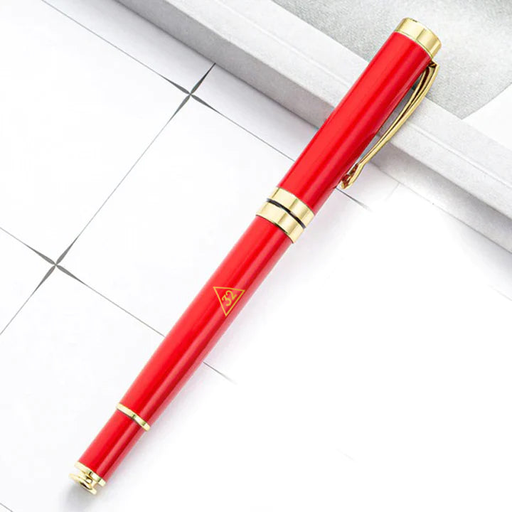 32nd Degree Scottish Rite Pen - Various Metal Colors - Bricks Masons