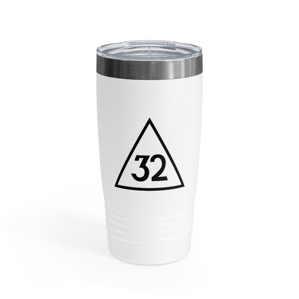 32nd Degree Scottish Rite Ringneck Tumbler - Various Colors - Bricks Masons