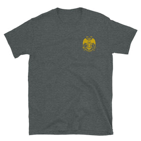 32nd Degree Scottish Rite T-Shirt - Wings Down Various Colors - Bricks Masons