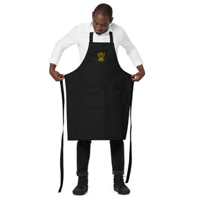 33rd Degree Scottish Rite Kitchen Apron - Wings Up Various Organic Cotton Colors - Bricks Masons