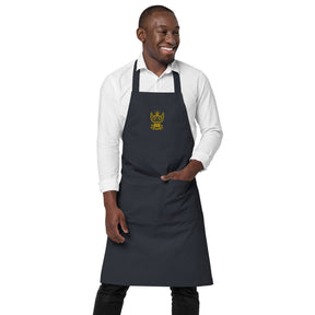 33rd Degree Scottish Rite Kitchen Apron - Wings Up Various Organic Cotton Colors - Bricks Masons