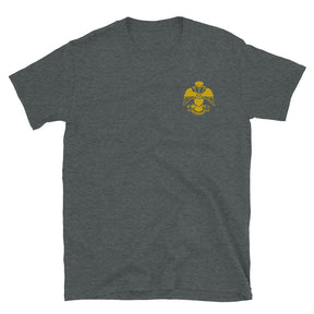 33rd Degree Scottish Rite T-Shirt - Wings Down Various Colors - Bricks Masons
