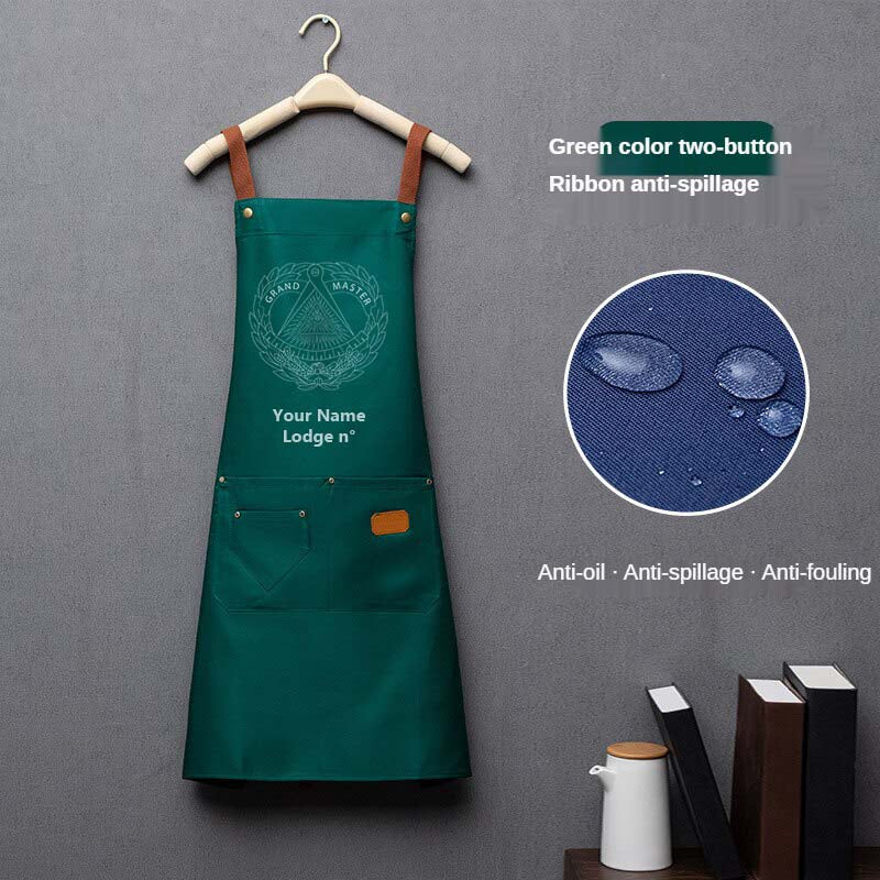 Grand Master Work Apron - Various Colors - Bricks Masons