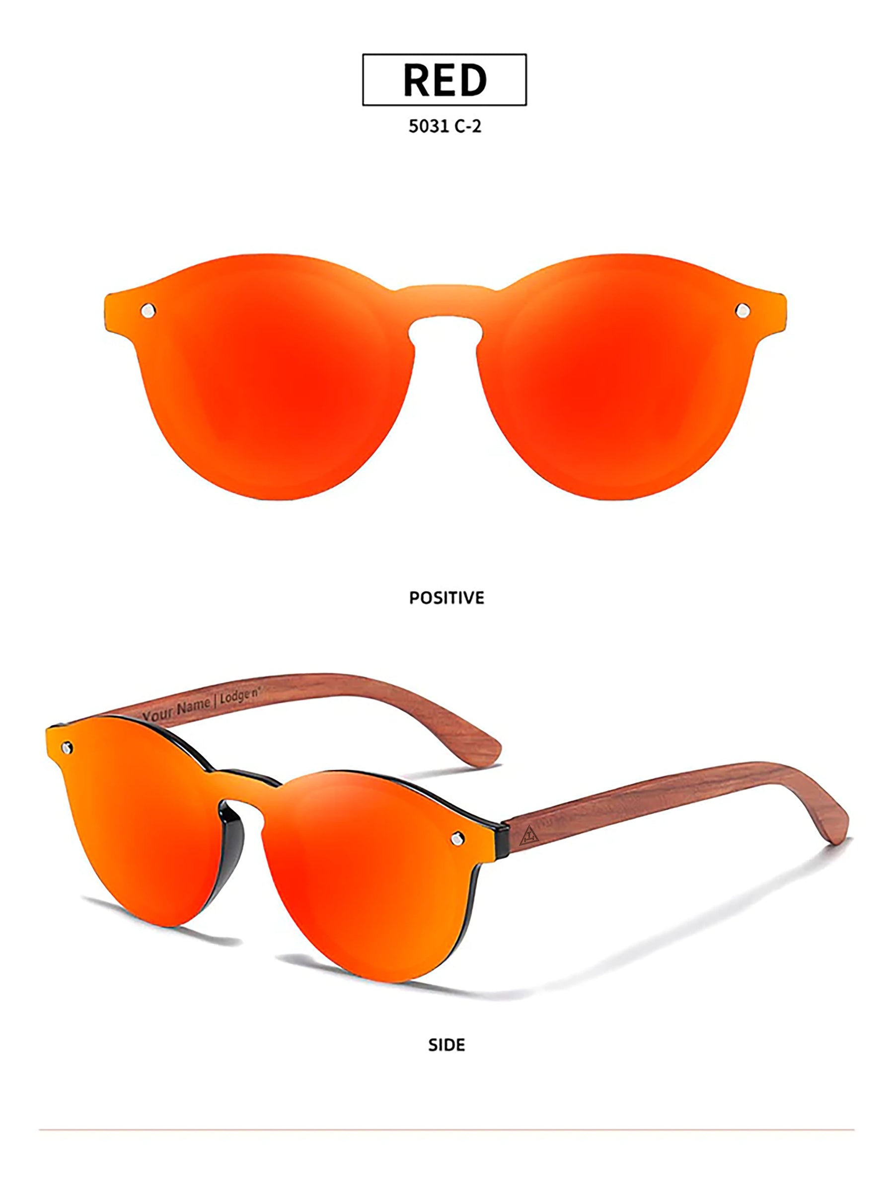 Royal Arch Chapter Sunglasses - Leather Case Included - Bricks Masons
