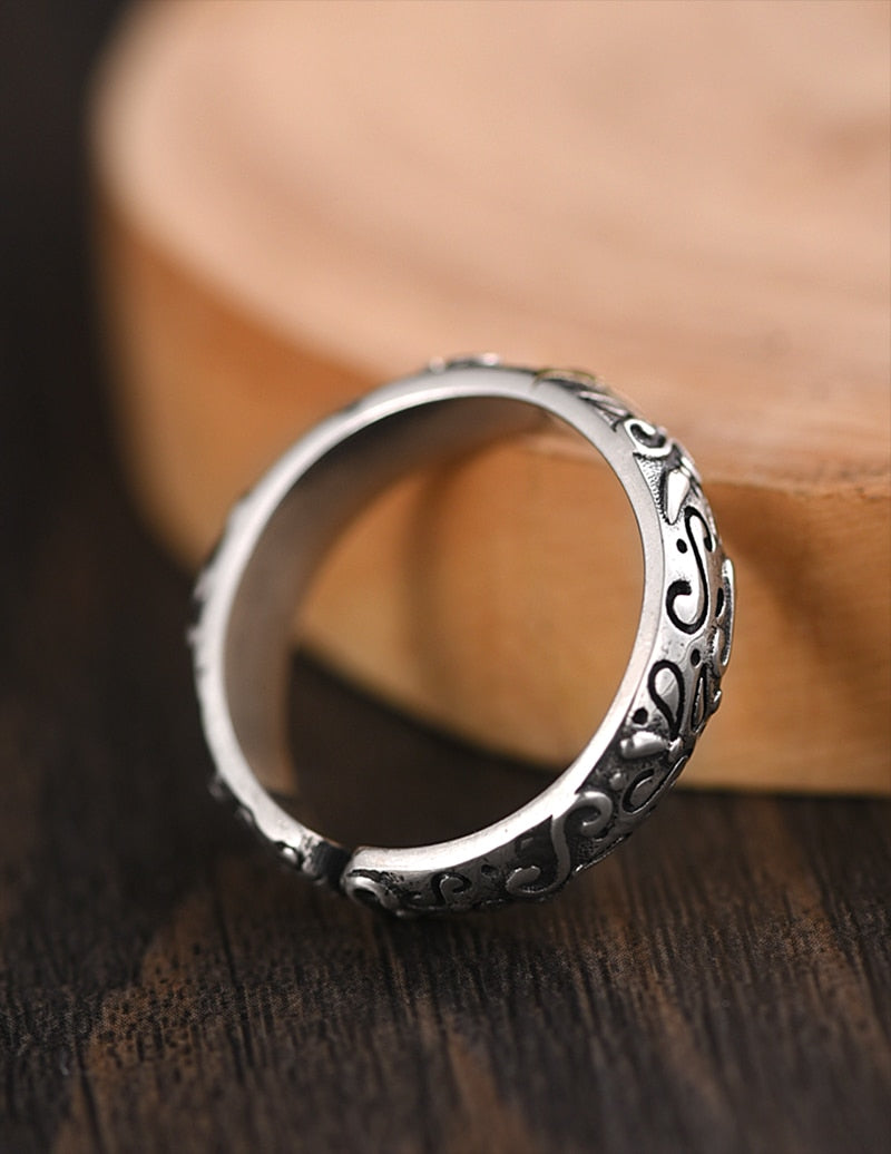 Eye Of Providence Ring - Adjustable 925 Sterling Silver - Bricks Masons