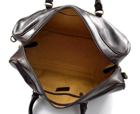 Knights Templar Travel Bag - Genuine Leather - Bricks Masons