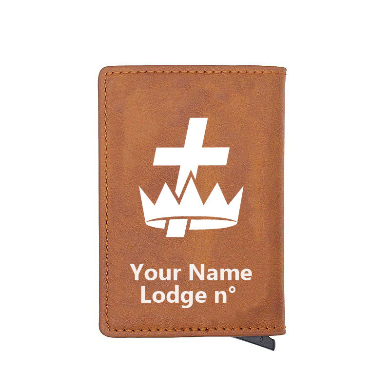 Knights Templar Commandery Wallet - Various Colors - Bricks Masons