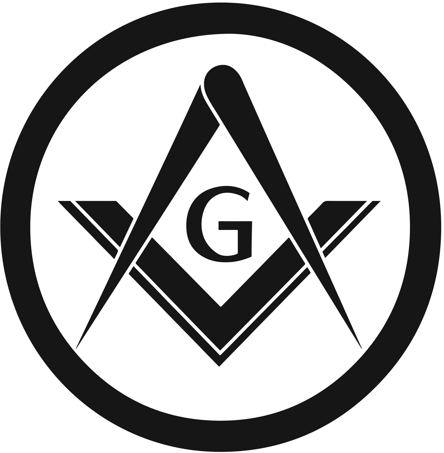 Master Mason Blue Lodge Champagne Flute - 2 Pieces Set - Bricks Masons