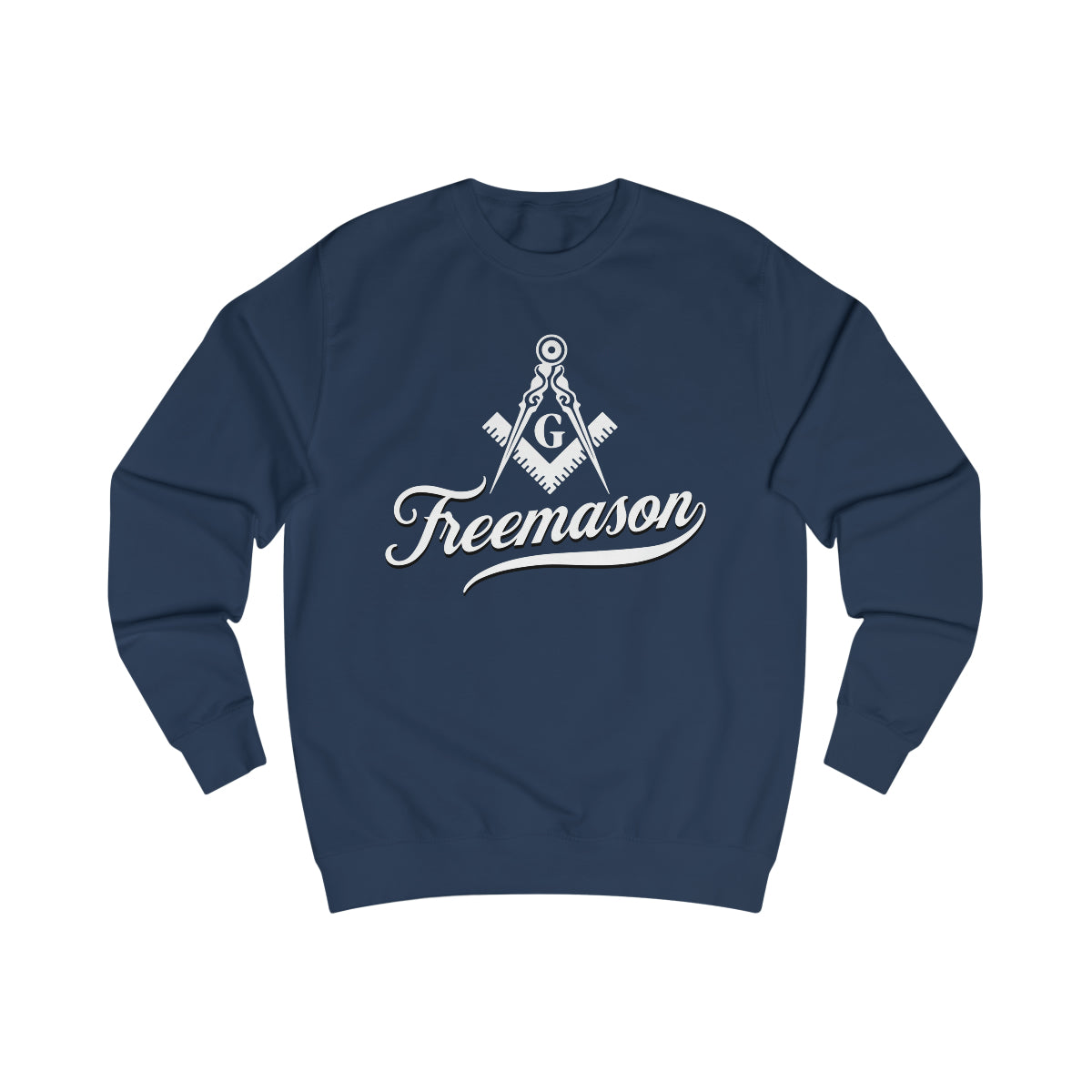 Master Mason Blue Lodge Sweatshirt - Square and Compass G Freemason - Bricks Masons
