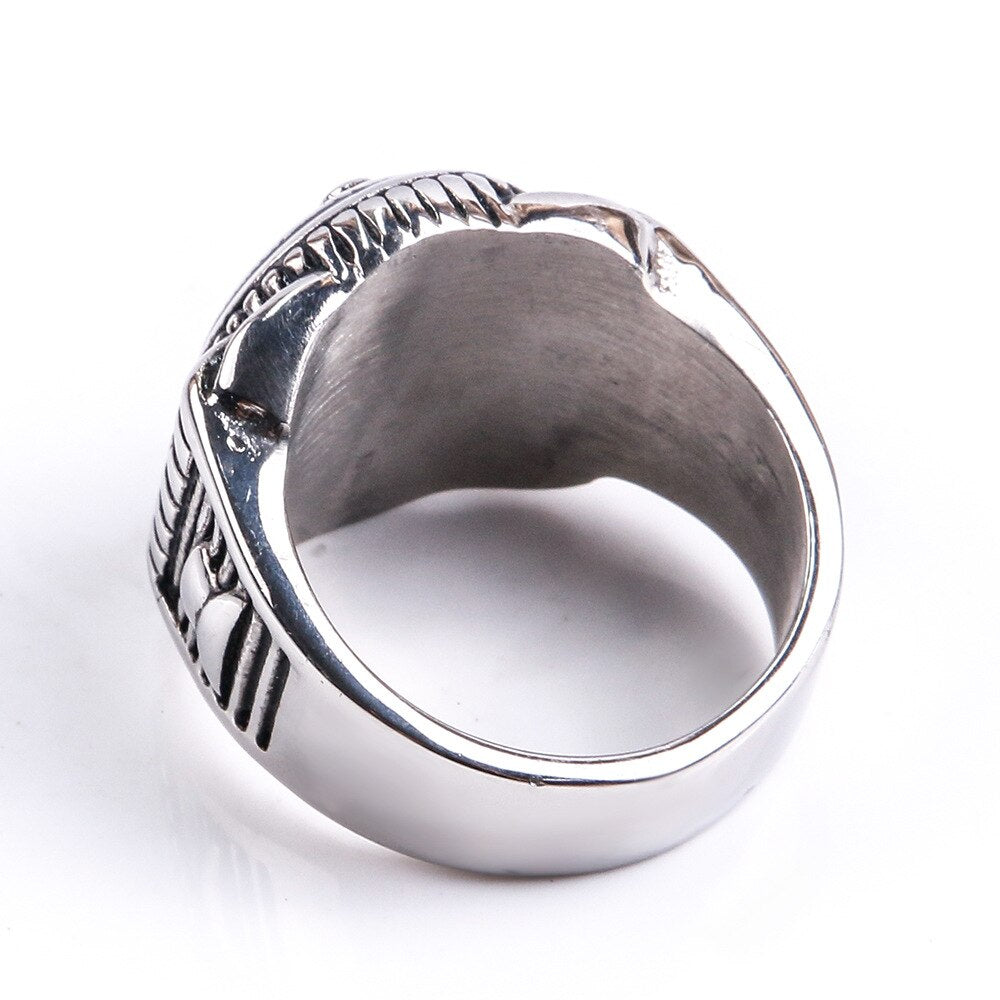 Past Master Blue Lodge Ring - Silver - Bricks Masons