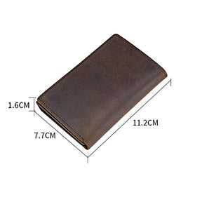 Master Mason Blue Lodge Wallet - Free and Accepted Masons & Card Holders Dark Brown - Bricks Masons