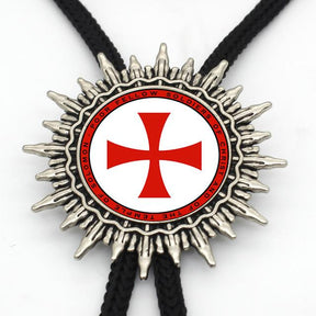 Knights Templar Commandery Bolo Tie - Cowboy [Multiple Variations] - Bricks Masons