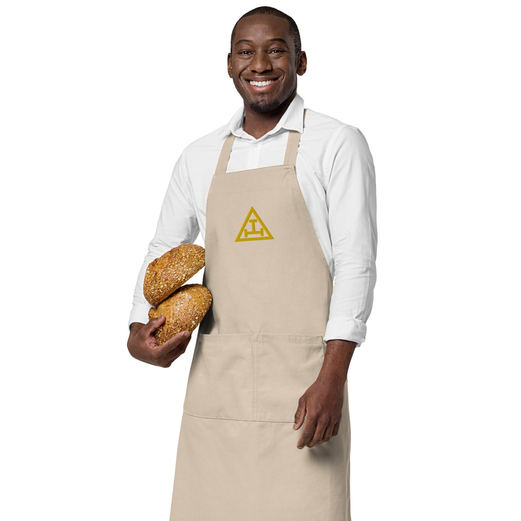 Royal Arch Chapter Kitchen Apron - Various Organic Cotton Colors - Bricks Masons